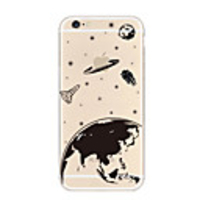 Case For Apple iPhone 8 Plus / iPhone 8 / iPhone 7 Plus Transparent Back Cover Playing with Apple Logo Soft TPU