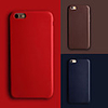 Case For Apple iPhone 8 Plus / iPhone 8 / iPhone 7 Plus Ultra-thin Back Cover Solid Colored Hard PU Leather