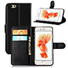 Case For Apple iPhone 8 Plus / iPhone 8 / iPhone 7 Plus Wallet / Card Holder / with Stand Full Body Cases Solid Colored Hard PU Leather