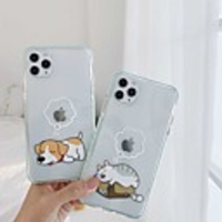 Case For Apple iPhone SE 2020 iPhone 11 Pro Max XS Max XR X 7 8 Plus 6 6s Plus Transparent Pattern Back Cover Animal TPU