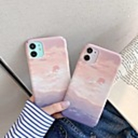 Case For Apple iPhone SE 2020 Ultra thin Frosted Back Cover Scenery PC iPhone 11 Pro Max XS Max XR 7 8 Plus 6s 6 Plus