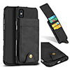 Case For Apple iPhone X / iPhone 8 Plus / iPhone 8 Card Holder / Shockproof Back Cover Solid Colored Hard Textile