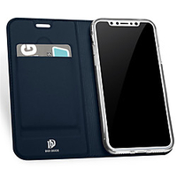 Case For Apple iPhone X / iPhone 8 Plus / iPhone 8 Card Holder / with Stand / Flip Full Body Cases Solid Colored Hard PU Leather