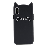 Case For Apple iPhone X / iPhone 8 Plus / iPhone 8 Pattern Back Cover Cartoon Soft Silicone