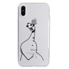 Case For Apple iPhone X / iPhone 8 Plus / iPhone 8 Pattern Back Cover Playing with Apple Logo / Elephant / Panda Soft TPU