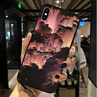 Case For Apple iPhone X / iPhone 8 Plus / iPhone 8 Pattern Back Cover Scenery Soft TPU