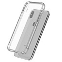 Case For Apple iPhone X / iPhone 8 Plus / iPhone 8 Shockproof / Transparent Body Back Cover Solid Colored Soft TPU