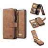 Case For Apple iPhone X / iPhone 8 Plus / iPhone 8 Wallet / Card Holder / Shockproof Full Body Cases Solid Colored Hard Genuine Leather