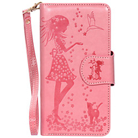 Case For Apple iPhone X / iPhone 8 Plus / iPhone 8 Wallet / Card Holder / with Stand Full Body Cases Cute Hard PU Leather miniinthebox