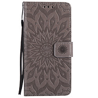 Case For Apple iPhone X / iPhone 8 Plus / iPhone 8 Wallet / Card Holder / with Stand Full Body Cases Mandala / Flower Hard PU Leather