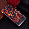 Case For Apple iPhone X / iPhone 8 Plus / iPhone 8 Wallet / Card Holder / with Stand Full Body Cases Scenery / Oil Painting Hard PU Leather