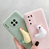 Case For Apple iPhone XR / iPhone XS Max / iPhone 6s Plus Shockproof Back Cover Animal / 3D Cartoon TPU