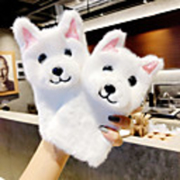 Case For Apple iPhone XR / iPhone XS Max / iPhone 6s Plus Shockproof Back Cover Dog / 3D Cartoon TPU