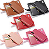 Case For Apple iPhone XR / iPhone XS Max / iPhone 6s Plus Wallet / Shockproof / Flip Full Body Cases Solid Colored PU Leather