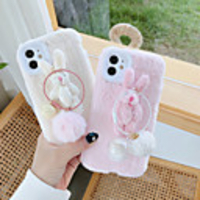Case For Apple iPhone XR / iPhone XS Max / iphone 7/8 Shockproof Back Cover Cartoon / Plush TPU