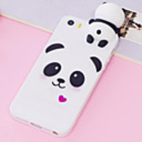 Case For Apple iPhone XR / iPhone XS Max / iPhone X Shockproof / Dustproof / Water Resistant Back Cover Animal / Cartoon / Panda Soft TPU