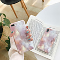 Case For Apple iPhone XR / iPhone XS Max / iPhone X Shockproof Back Cover Solid Colored / Marble Soft TPU / PC