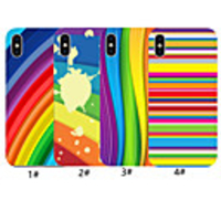 Case For Apple iPhone XR / iPhone XS Max Pattern Back Cover Color Gradient Soft TPU for iPhone X XS 8 8PLUS 7 7PLUS 6 6PLUS 6S 6S PLUS