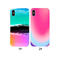 Case For Apple iPhone XR / iPhone XS Max Pattern Back Cover Food Soft TPU for iPhone X XS 8 8PLUS 7 7PLUS 6 6PLUS 6S 6S PLUS