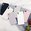 Case For Apple iPhone XS / iPhone XR / iPhone X Ultra-thin Back Cover Solid Colored TPU