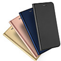 Case For Apple iPhone XS / iPhone XR / iPhone XS Max Card Holder / Flip / Magnetic Full Body Cases Solid Colored Hard PU Leather