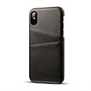 Case For Apple iPhone XS / iPhone XR / iPhone XS Max Card Holder / Ultra-thin Back Cover Solid Colored Hard PU Leather