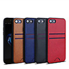 Case For Apple iPhone XS / iPhone XR / iPhone XS Max Card Holder Back Cover Solid Colored Hard PU Leather