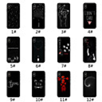 Case For Apple iPhone XS / iPhone XR / iPhone XS Max Frosted / Pattern Back Cover Tile / Word / Phrase / Cartoon Soft TPU