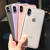 Case For Apple iPhone XS / iPhone XR / iPhone XS Max Frosted / Transparent Back Cover Solid Colored Soft TPU