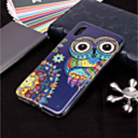 Case For Apple iPhone XS / iPhone XR / iPhone XS Max Glow in the Dark / Pattern Back Cover Animal / Owl Soft TPU