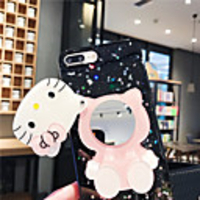 Case For Apple iPhone XS / iPhone XR / iPhone XS Max Mirror / Ultra-thin / Pattern Back Cover Cartoon / 3D Cartoon TPU / PC