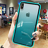 Case For Apple iPhone XS / iPhone XR / iPhone XS Max Pattern Back Cover Color Gradient Tempered Glass