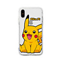 Case For Apple iPhone XS / iPhone XR / iPhone XS Max Shockproof / Dustproof / Transparent Back Cover Transparent / Cartoon TPU