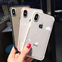Case For Apple iPhone XS / iPhone XR / iPhone XS Max Shockproof / Translucent Back Cover Glitter Shine Soft TPU