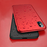 Case For Apple iPhone XS / iPhone XR / iPhone XS Max Shockproof / Ultra-thin / Frosted Full Body Cases Solid Colored Hard PC