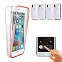 Case For Apple iPhone XS / iPhone XR / iPhone XS Max Shockproof / Ultra-thin / Transparent Full Body Cases Solid Colored Hard PC