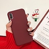 Case For Apple iPhone XS / iPhone XR / iPhone XS Max Shockproof Back Cover Solid Colored Soft Silica Gel