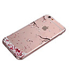 Case For Apple iPhone XS / iPhone XR / iPhone XS Max Transparent Back Cover Flower Soft TPU