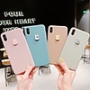 Case For Apple iPhone XS / iPhone XR / iPhone XS Max Ultra-thin / Frosted Back Cover Solid Colored / 3D Cartoon TPU Soft For iPhone X/6/6s Plus/7/8 Plus