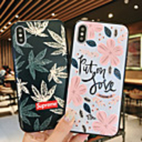 Case For Apple iPhone XS / iPhone XR / iPhone XS Max Ultra-thin / Pattern Back Cover Word / Phrase / Scenery TPU