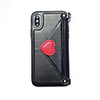 Case For Apple iPhone XS / iPhone XR / iPhone XS Max Wallet / IMD / Ultra-thin Back Cover Heart PU Leather / TPU