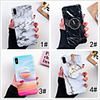 Case For Apple iPhone XS / iPhone XR / iPhone XS Max with Stand / IMD Back Cover Marble Soft TPU