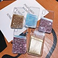 Case For Apple iPhone XS / iPhone XR / iPhone XS Max/7 8 plus 6splus 6 Card Holder / Shockproof / Translucent Back Cover Transparent / Glitter Shine TPU