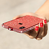 Case For Apple iPhone XS Max / iphone X / XS Shockproof / Rhinestone Bumper Solid Colored Metal