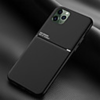 Case For APPLE iPhone5 6 7 8 7plus 8plus XR XS XSMAX X SE 11 11Pro 11ProMax Shockproof Back Cover Textured embossed Lines Solid Colored TPU Magnetic