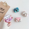 Case For Apple scene map Air Pods Pro colorful plating mosaic marble pattern TPU material IMD process Bluetooth headset protective shell XQS