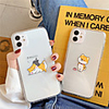 Case For Apple scene map iPhone 11 11 Pro 11 Pro Max cartoon dog pattern high permeability TPU material air pressure drop resistant mobile phone case
