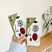 Case For Apple scene map iPhone 11 11 Pro 11 Pro Max cartoon pattern TPU material straight edge fine hole bright surface anti-scratch phone case