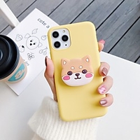 Case for Apple scene map iPhone 11 11 Pro 11 Pro Max X XS XR XS Max 8 solid color matte thickened TPU material cartoon folding bracket all-inclusive mobile phone case Weihang