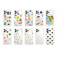 Case for Apple scene map iPhone 11 X XS XR XS Max 8 Cartoon love pattern high transparent thick TPU material all-inclusive mobile phone case